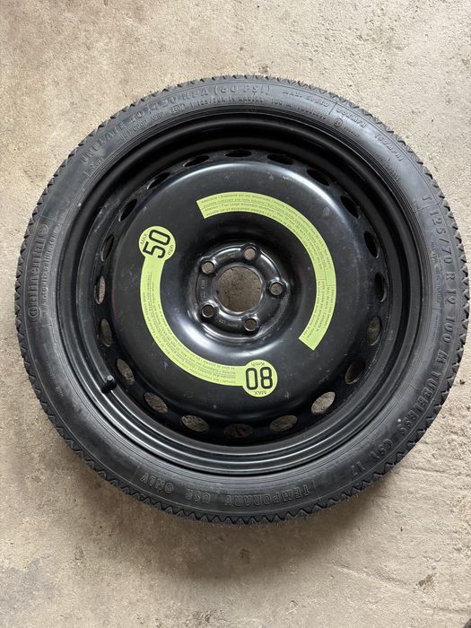 Cârlig Audi A4/A5, roată de rezervă slim, jante aliaj R18 Audi