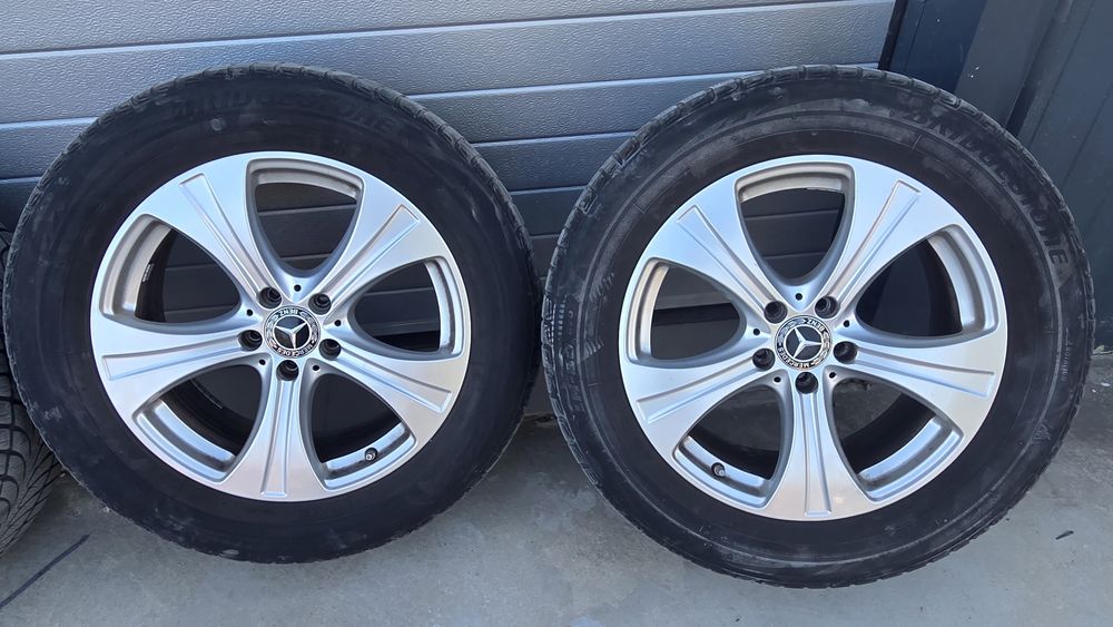 Jante pe 18 originale mercedes glc  cu cauciucuri