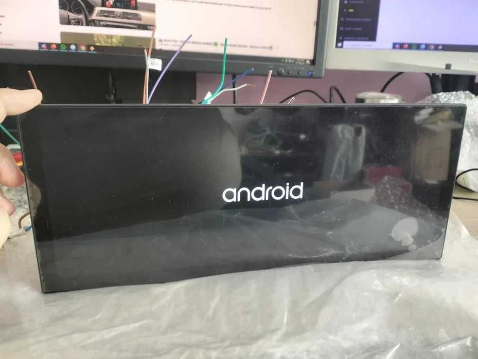 Navigatie 12,3" BMW Seria 3/4 cu camera marsarier si rama