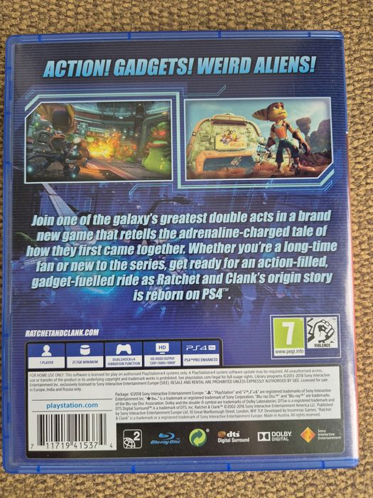 Ratchet clank игра за PS4