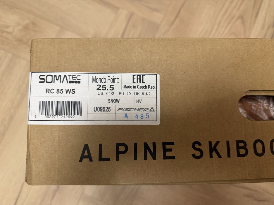 Clapari Fischer RC 8.5 WS, flex 85, marime 25.5 (EU 40) – ca noi
