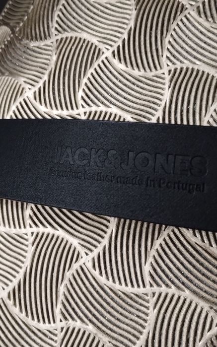 Două curele din piele Jack & jons maro și negru