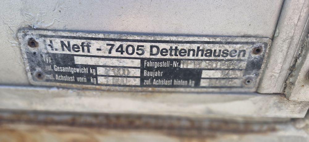 Remorcă  2000 kg