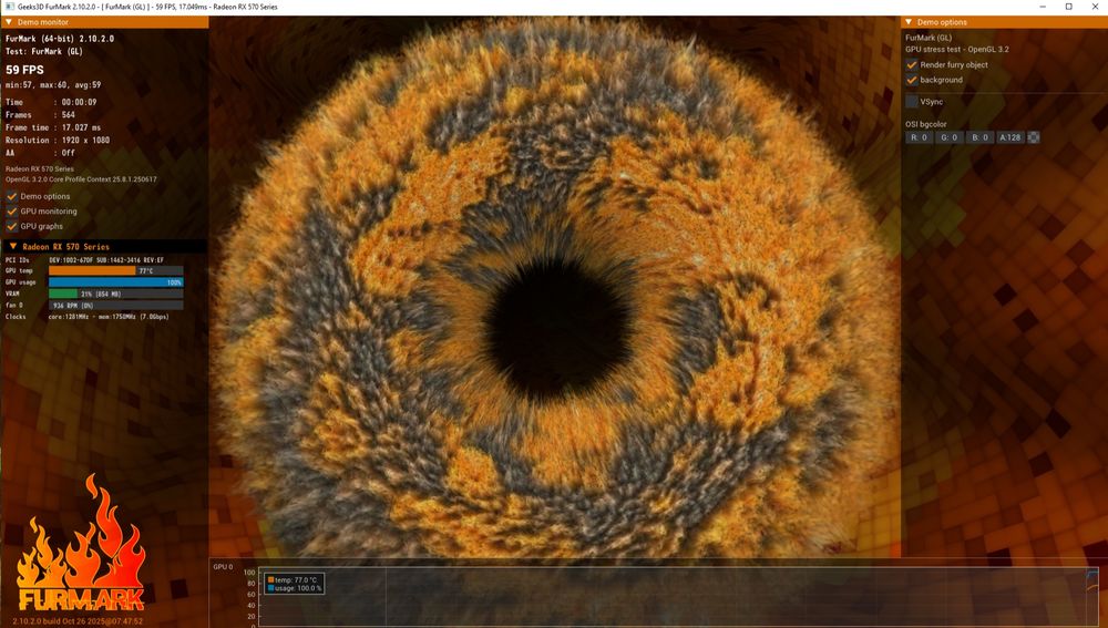 Продаётся видеокарта RX570 4Gb MSI Gaming X