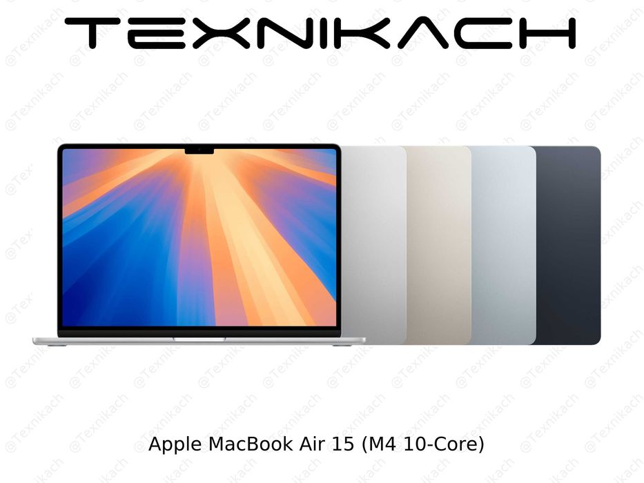 Apple MacBook Air 15" M4 • Yetkazib berish • Tekshirib to‘lash