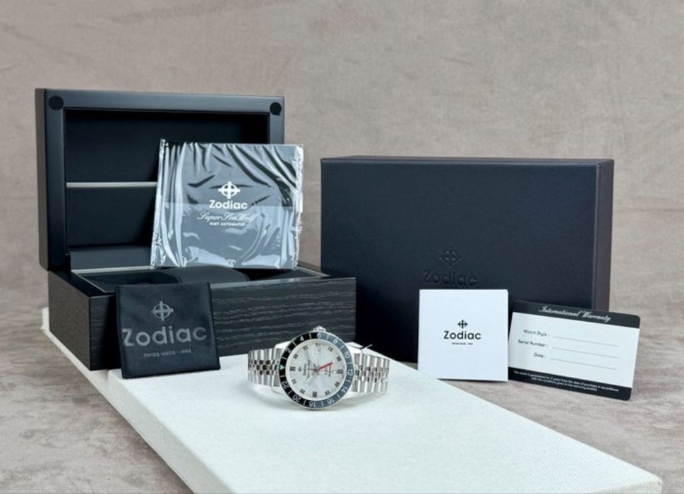 Ceas Zodiac Super Sea Wolf, automatic, swiss made, nou
