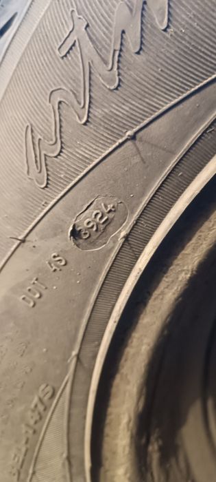 Резина на дисках.