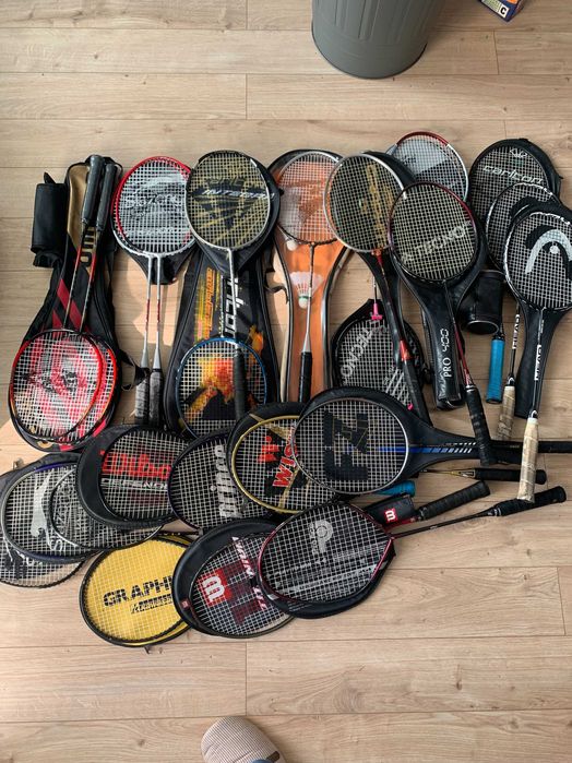 Palete pentru badminton