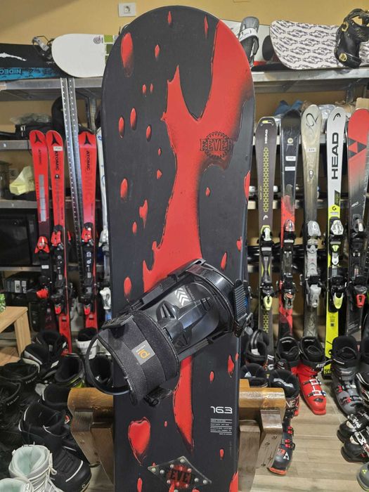 Placă snowboard Fever, 163cm.
