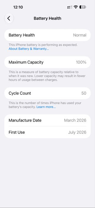 iPhone 17 pro max 256gb