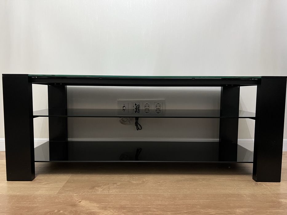 ТВ тумба, стеклянная