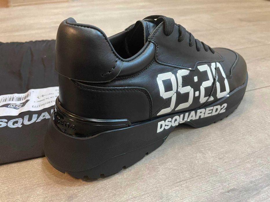 Мъжки обувки от естествена кожа DSQUARED2 D2 43 номер