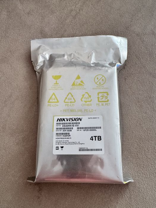 Жесткий диск Hikvision DS40HKVS-VX1 4000 Гб