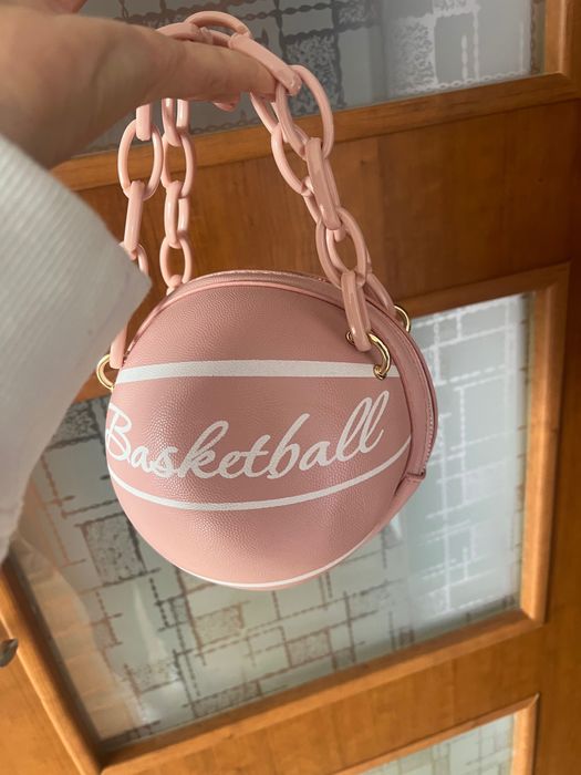 Чанта розова топка