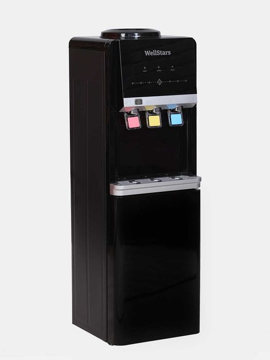 Кулер для воды Wellstars AFK 1707 WG с холодильным шкафом.