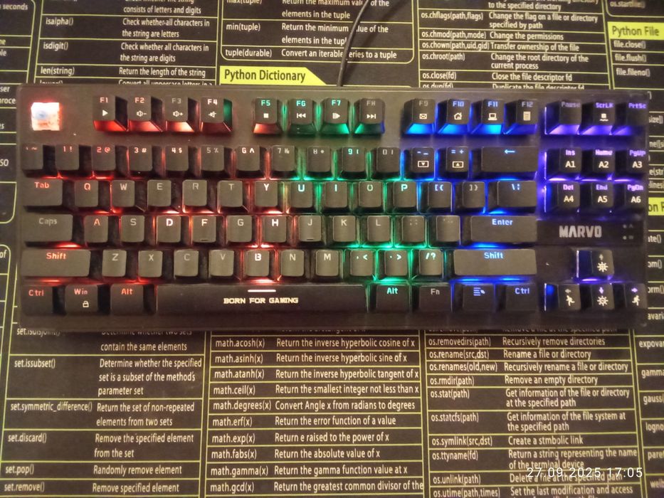 Tastatură MARVO Scorpion Gaming RGB KG901 – ideala pentru gaming