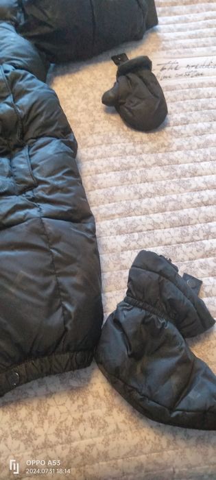 Зимний детский комбинезон