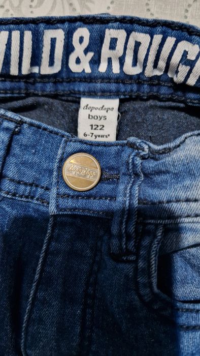 2 perechi  Blugi băieți DopoDopo mărimea 122