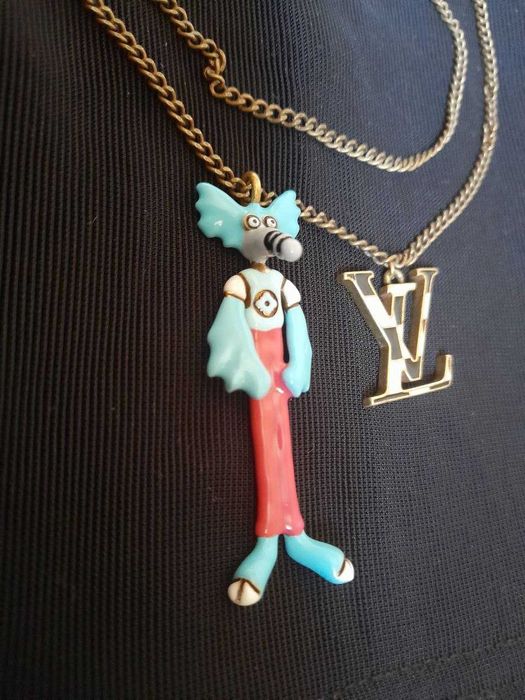 Цепочка с подвеской BTS & Louis Vuitton Coloboration / Made in France