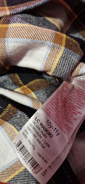 Cămașă în carouri