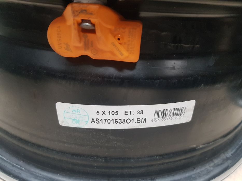 Jante 5x105 pe 16 cu senzori, opel astra k, mokka