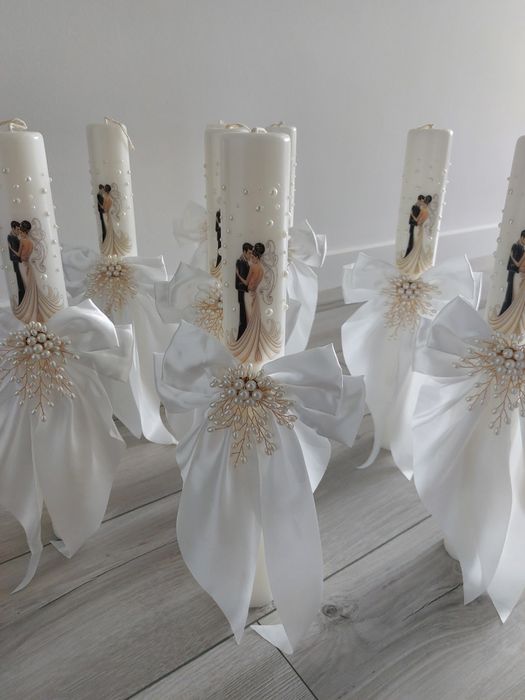 Lumânări nunta cununie religioasă