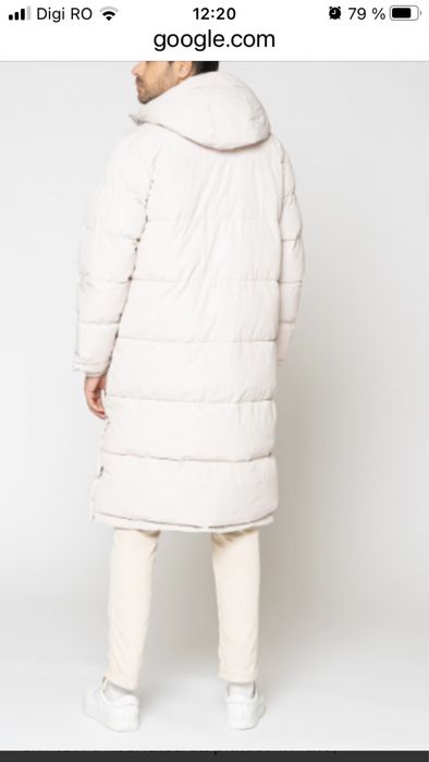 Geaca lunga matlasata, Jack&Jones, noua