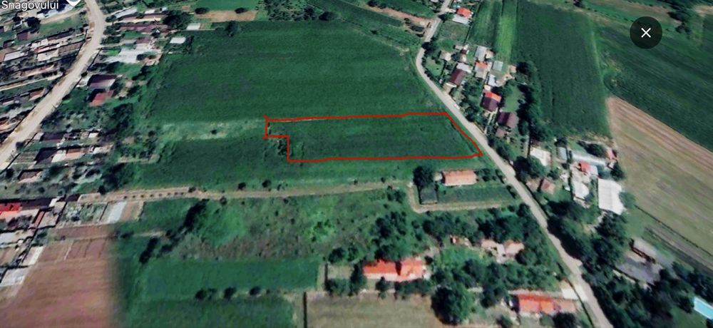 Teren intravilan 3.050 m² — Siliștea Snagovului, Str. Răsadniței, toate utilitățile