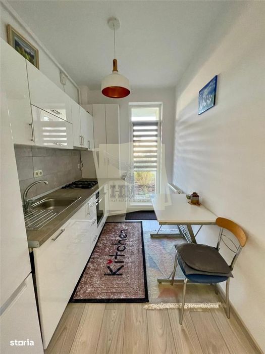 Garsoniera 29 mp decomandata cu gradina de 57 mp