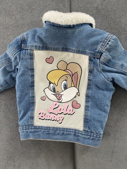 Дънково яке за бебе 1г