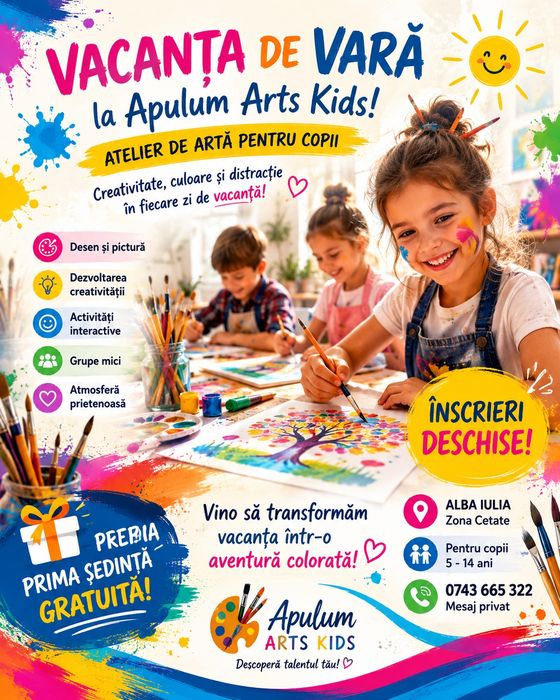 Atelier creativ pentru copii