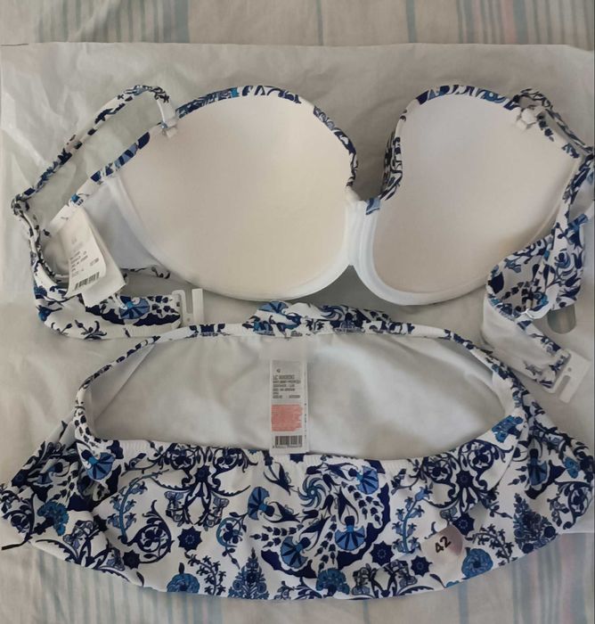 Купальник (Испания), раздельный новый, 50/52р,