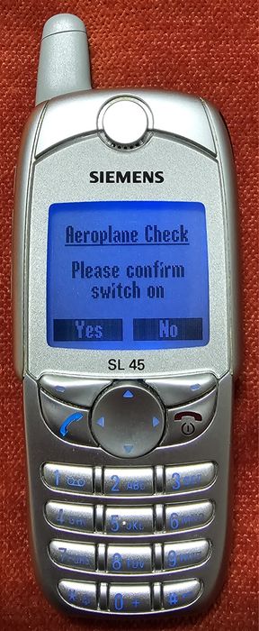 SIEMENS SL45 lumină albastră display și taste ca nou