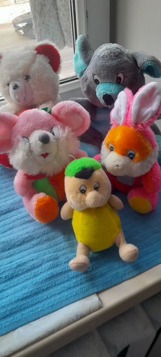 Продам мягкие разные игрушки все чистое