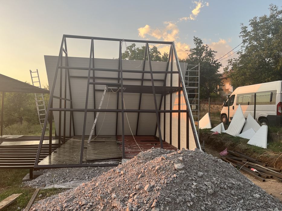 Метални конструкции,бунгала,ковано желязо,парапети,огради,мебели