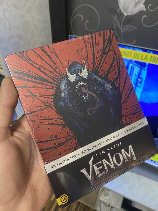 Blu-ray Venom 4K+3D+2D steelbook
