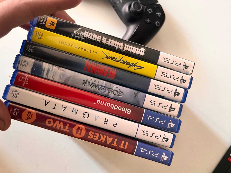 PlayStation 5, 512 с дисководом + игры