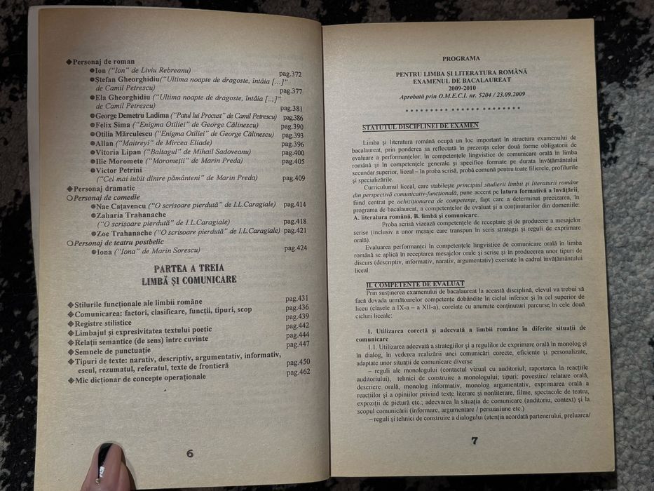 Limba romana - eseuri BAC structurate - Mariana Badea