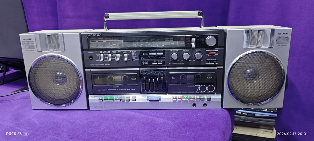 Магнитола Sharp GF-700 в отличном состоянии