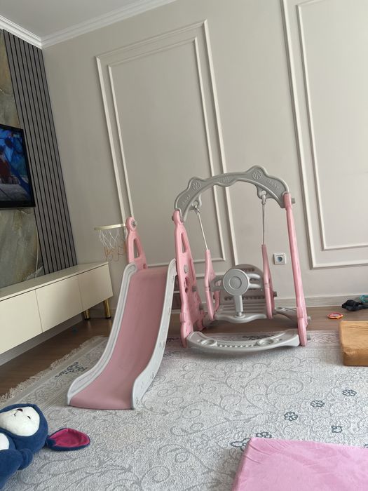 Продам горку с качелей