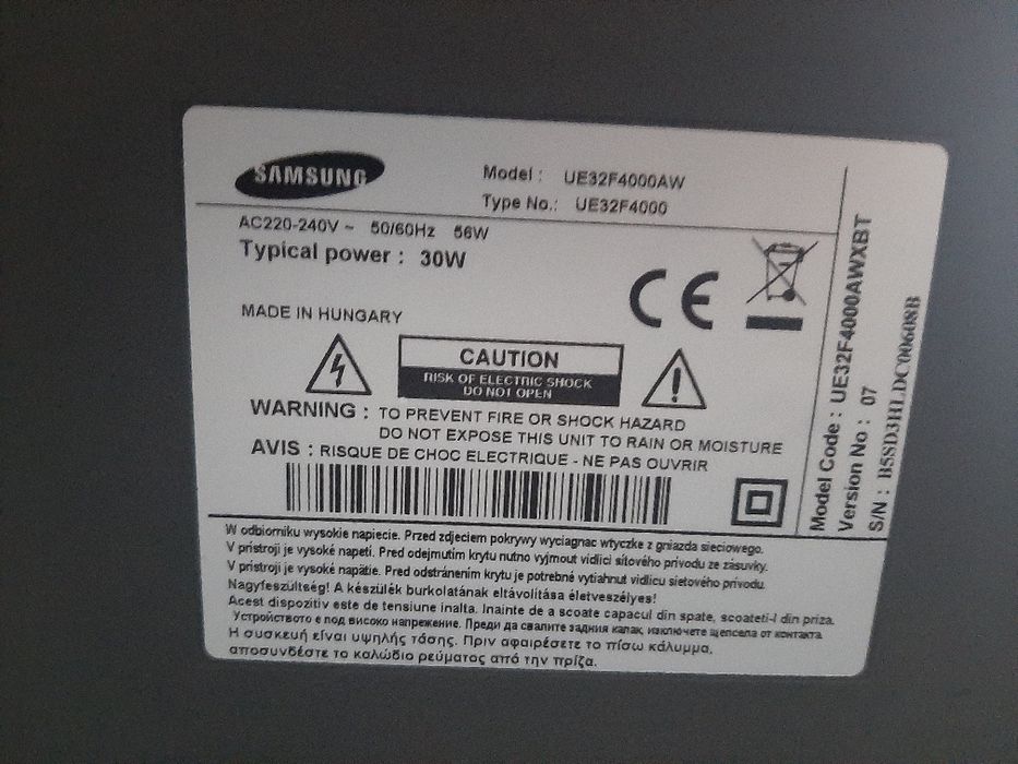 Televizor Samsung diag 80