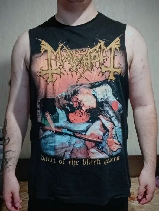 Мъжки потник/тениска без ракави: Mayhem-Dawn of The Black Hearts