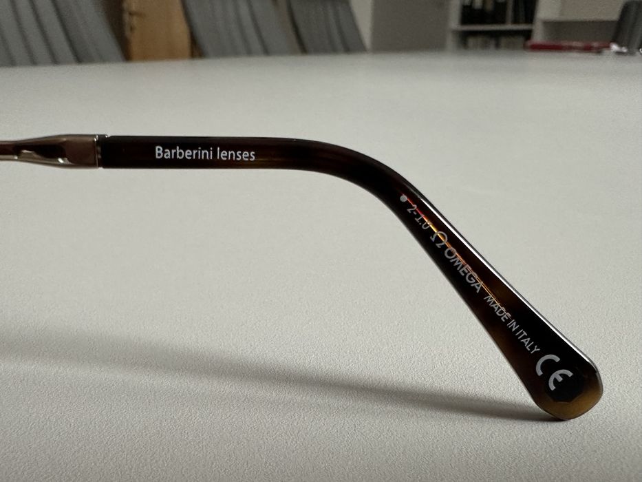 Ochelari de soare Omega, ediție limitatã gold plated, unici in Romania