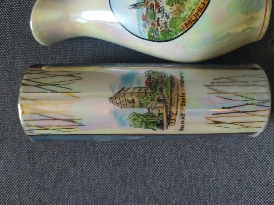 Порцеланови красоти, порцеланова ваза и каничка, порцеланови фигурки