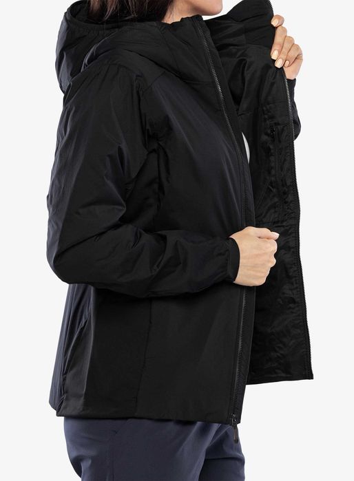 НОВО дамско изолирано яке Arcteryx Atom LT Hoody 24111 Черно L