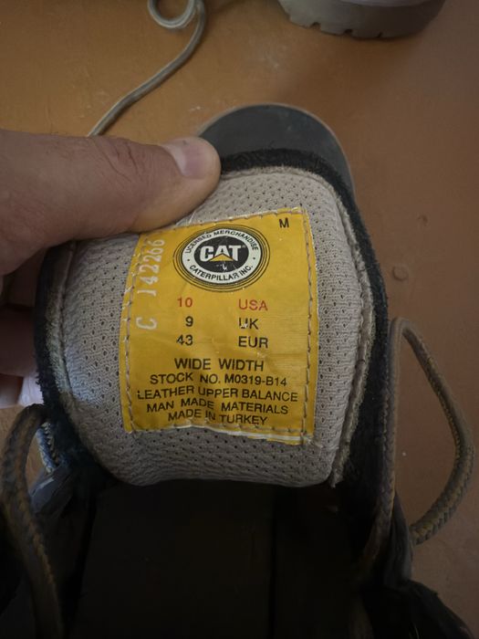 Оригинальные ботинки от caterpillar из usa