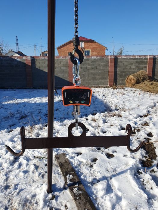 Тренога для забоя КРС