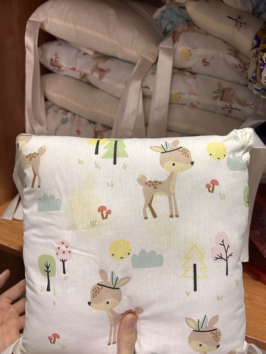 Подушки для кроватки трансформера