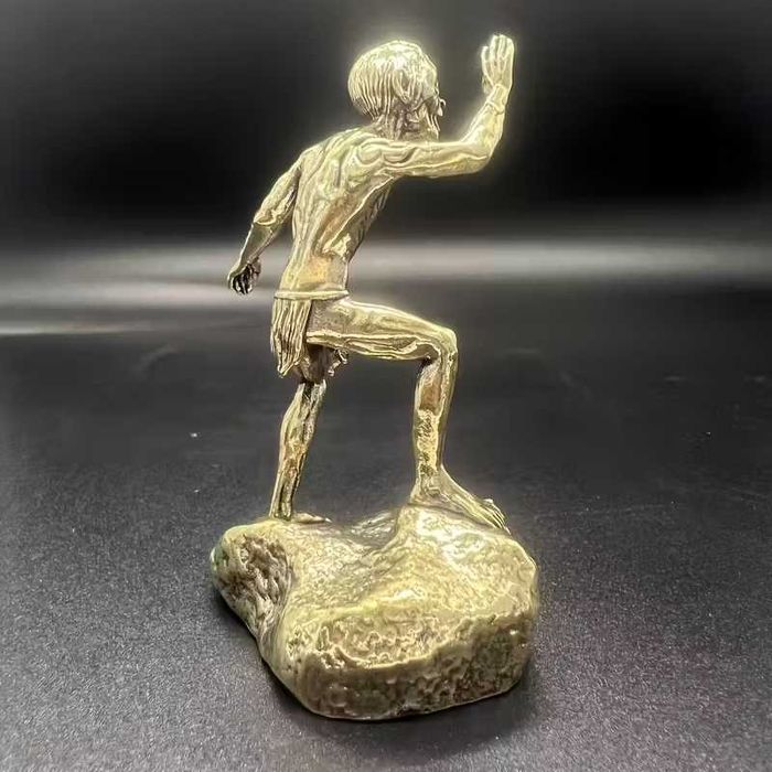Фигура Ам-гъл Смеагол Хобит Sméagol My precious,ръчна изработка, бронз