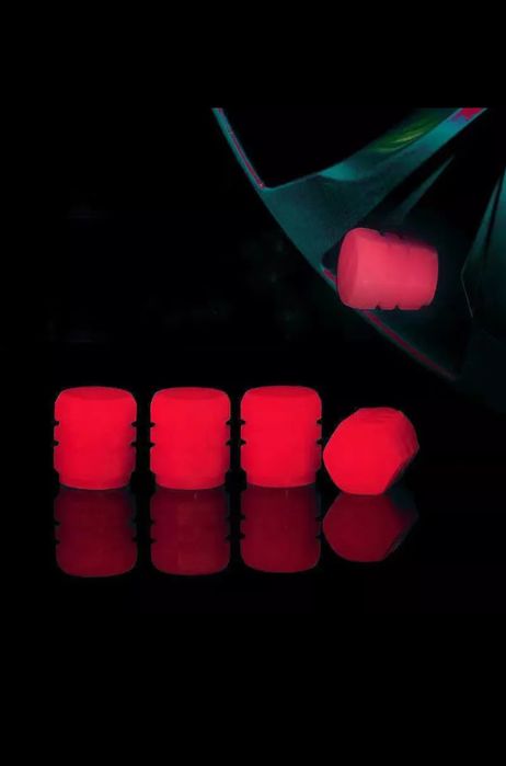 Светещи капачки за вентили на коли, мотори и колела